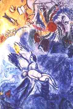 Chagall - La création de l'homme - 1958