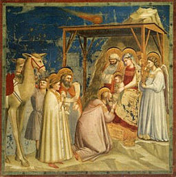 L'épiphanie vue par Giotto